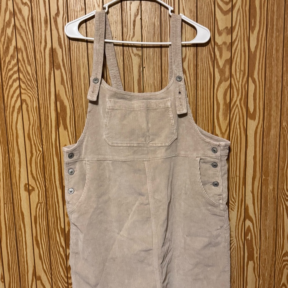 American Eagle Outfitters Tan Corduroy Dress